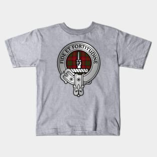 Clan Shaw Crest & Tartan Kids T-Shirt